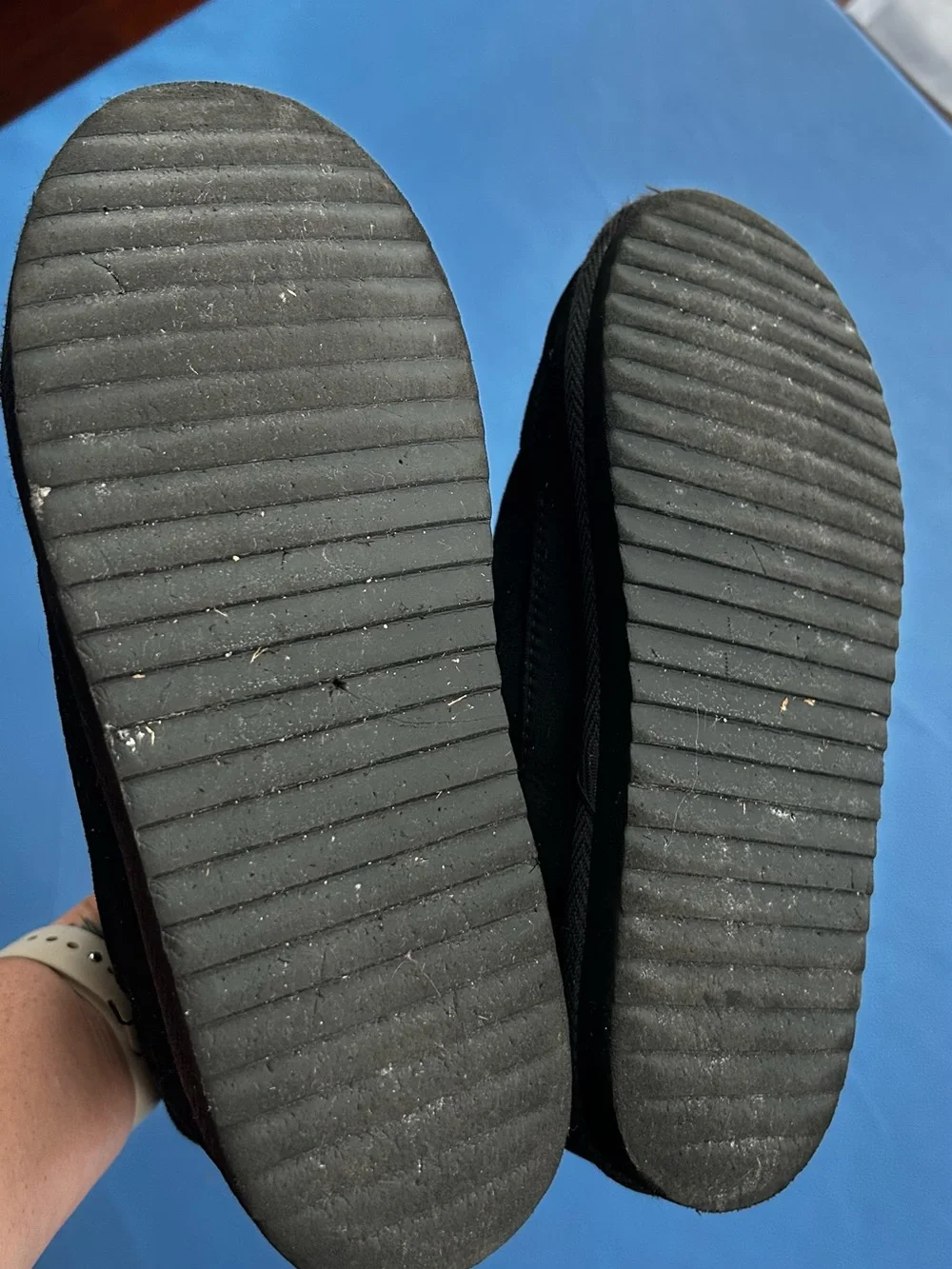 Old Navy Black Kids Plush-Lined Ankle Boots